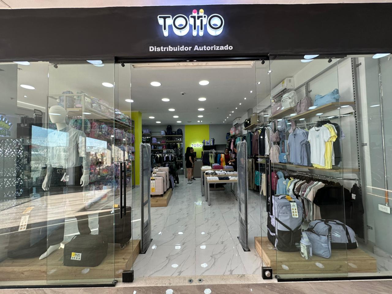 Fondo tienda Totto